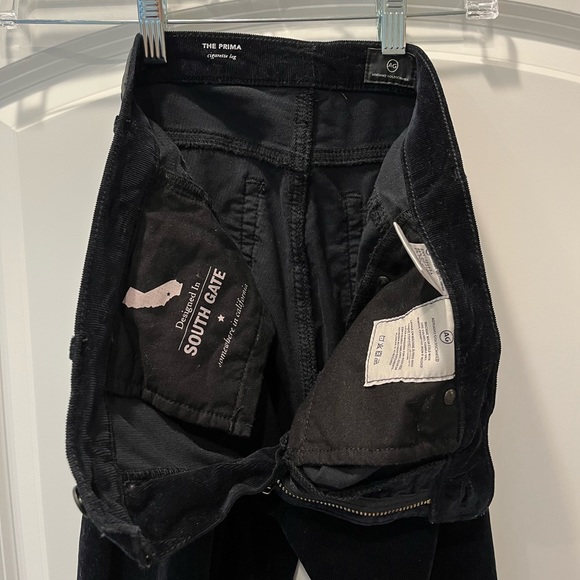 AG prima cigarette leg black cord EUC sz 27 - Picture 6 of 6